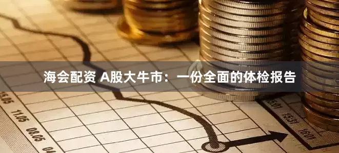 海会配资 A股大牛市：一份全面的体检报告